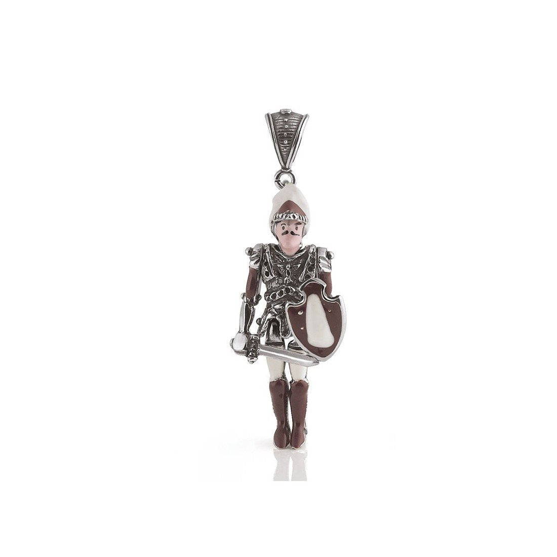 Charm unisex donna Gerardo Sacco in argento smaltato PUP13AG