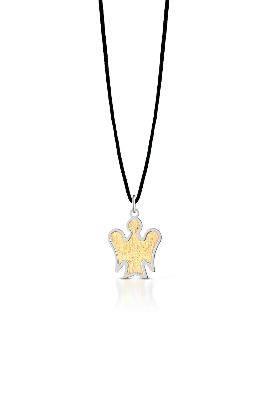 Collana angelo donna Roberto Giannotti in oro giallo e bianco PZ683