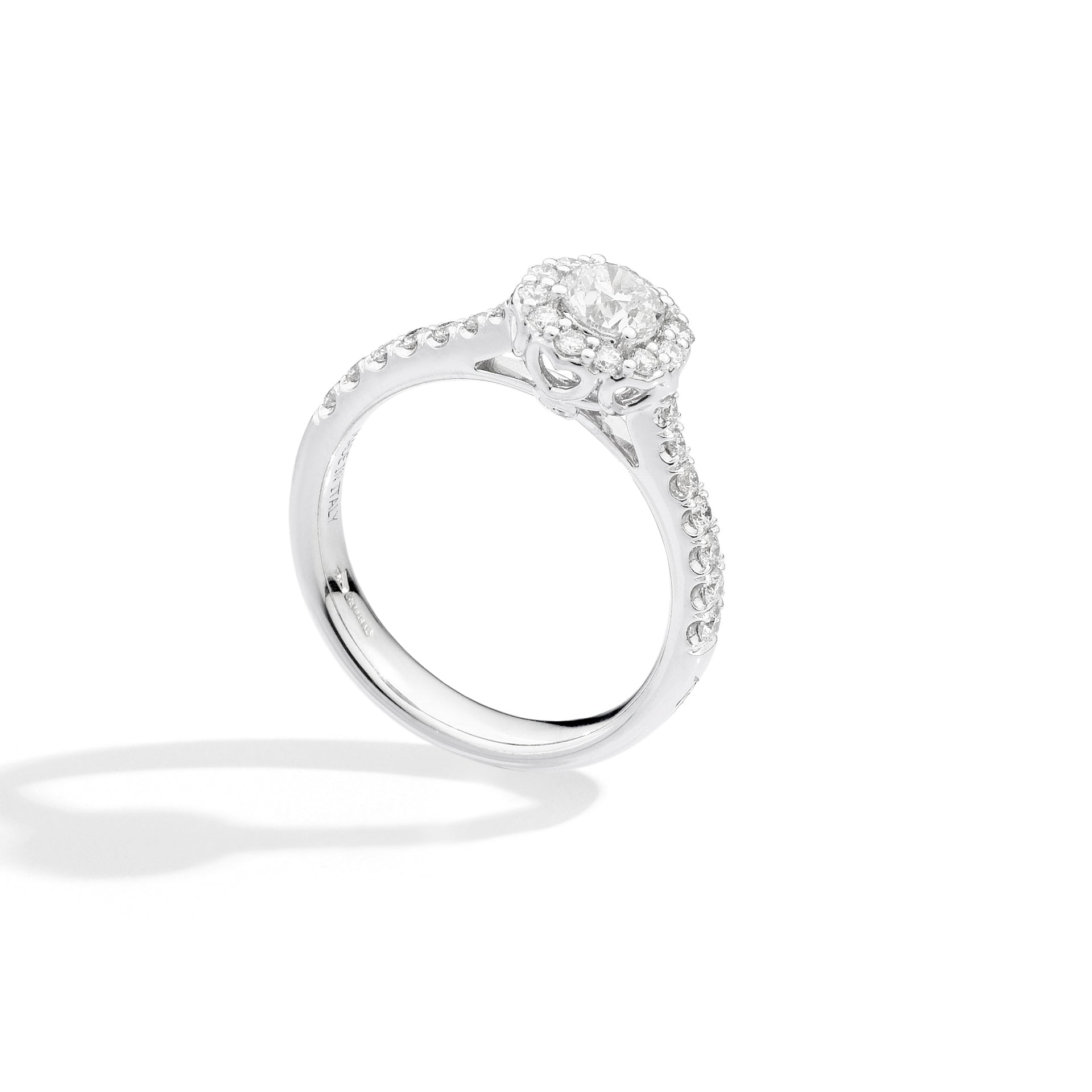 Anello donna Recarlo in oro bianco e diamanti R01SC018/055-13