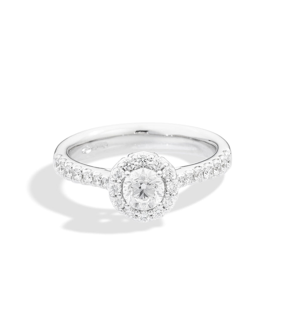 Anello donna Recarlo in oro bianco e diamanti R01SC018/055-13