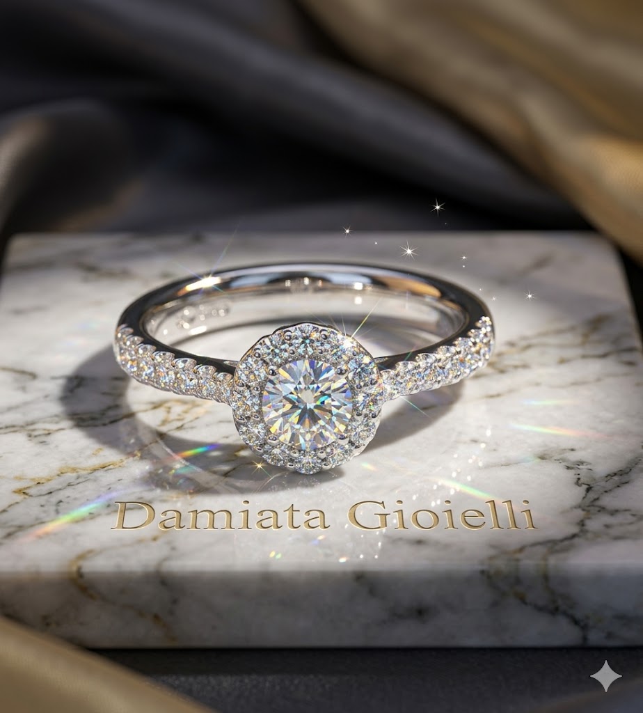 Anello donna Recarlo in oro bianco e diamanti R01SC018/055-13