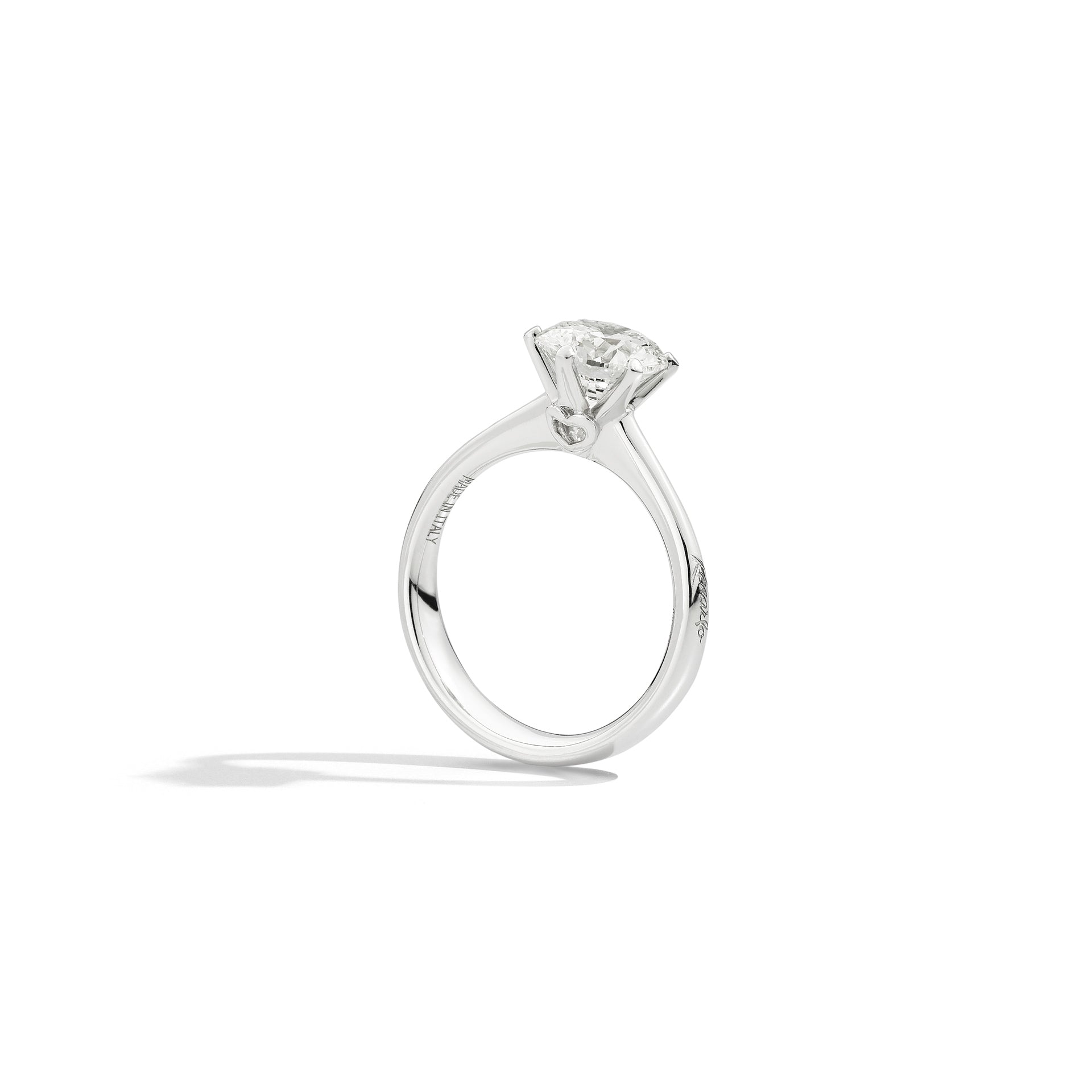 Anello solitario donna Recarlo collezione Anniversary in oro bianco e diamante R01SO014/024-13