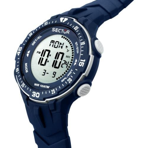Orologio multifunzione uomo Sector No Limits in silicone blu R3251280002