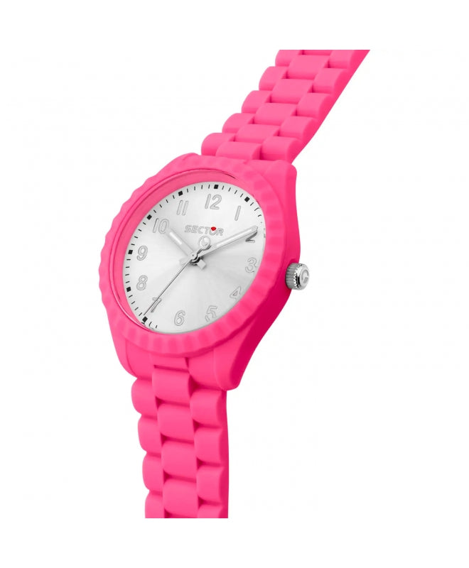 Orologio solo tempo donna Sector No Limits in silicone rosa R3251549503