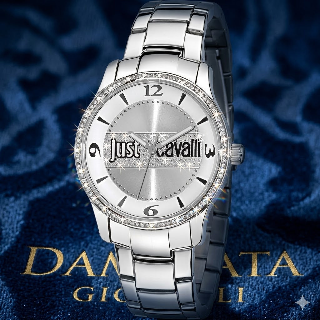 Orologio solo tempo donna Just Cavalli collezione Huge in acciaio R7253127502