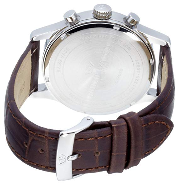 Orologio cronografo uomo  Philip Watch in acciaio e pelle R8271941325