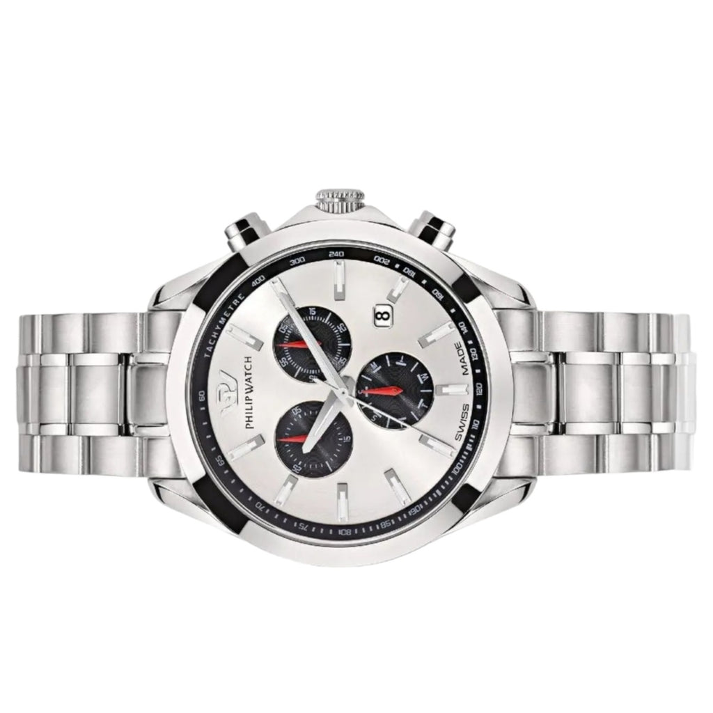 Orologio cronografo uomo Philip Watch collezione Blaze in acciaio R8273665003