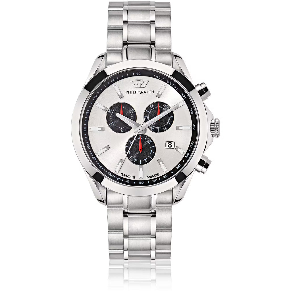Orologio cronografo uomo Philip Watch collezione Blaze in acciaio R8273665003