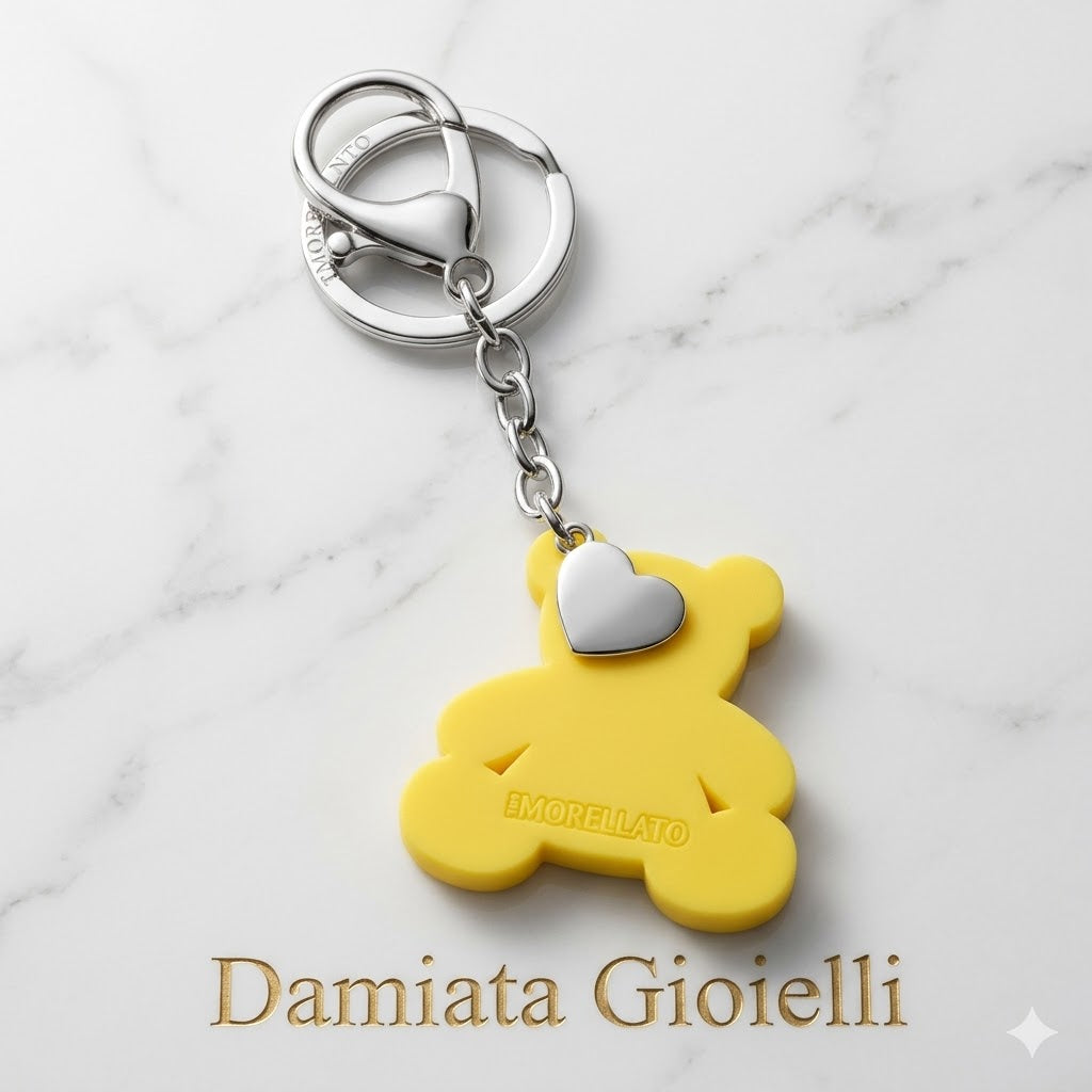 Portachiavi donna Morellato in acciaio e silicone SD0330
