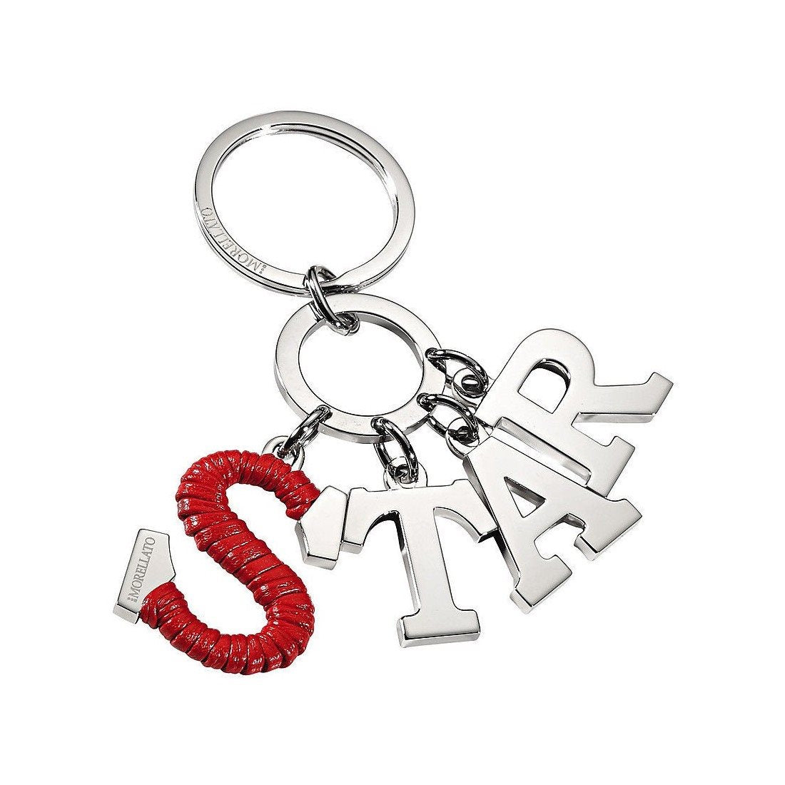 Portachiavi donna Morellato in acciaio con scritta STAR SD3403