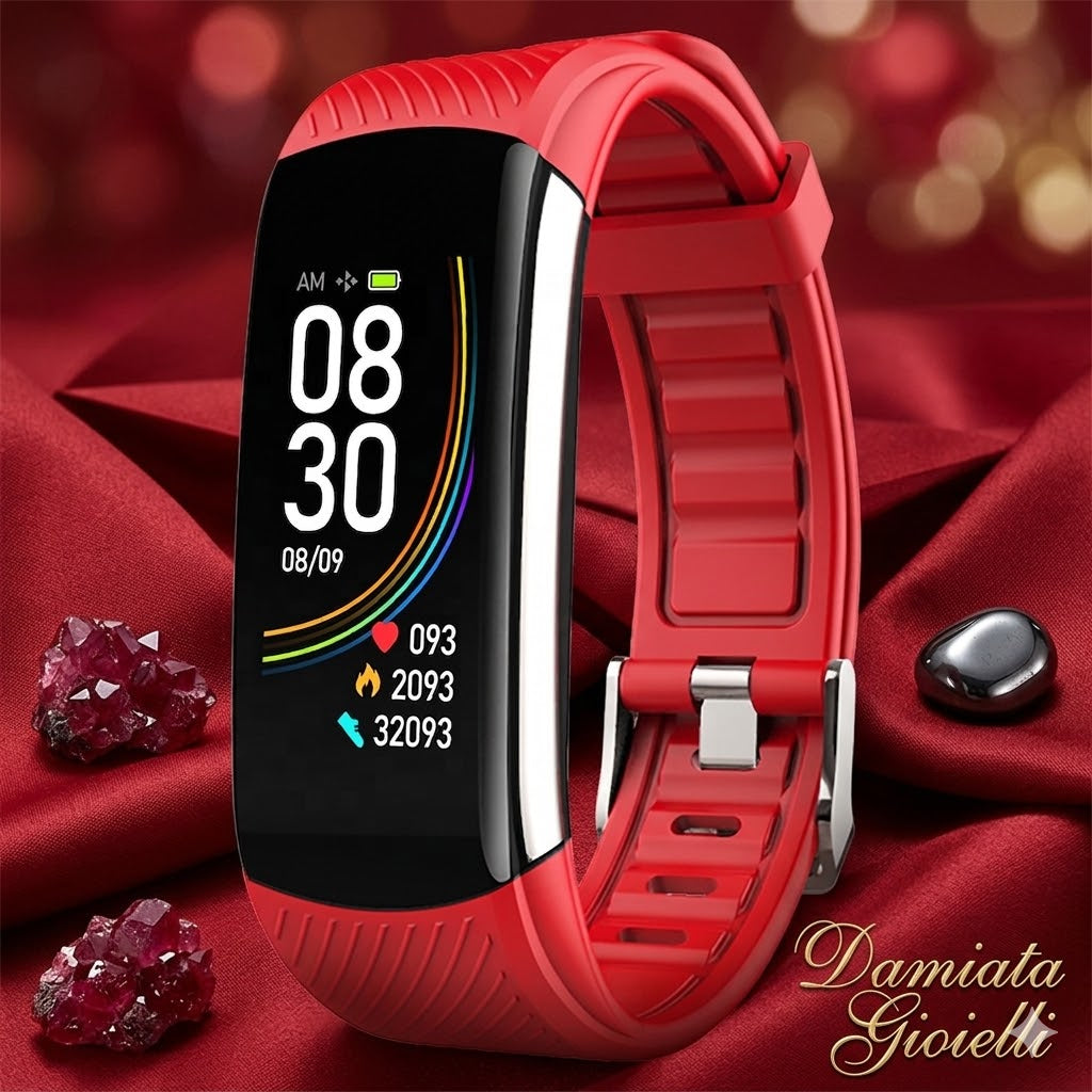 Orologio digitale donna Tecnochic in acciaio e silicone TC-C6T-08