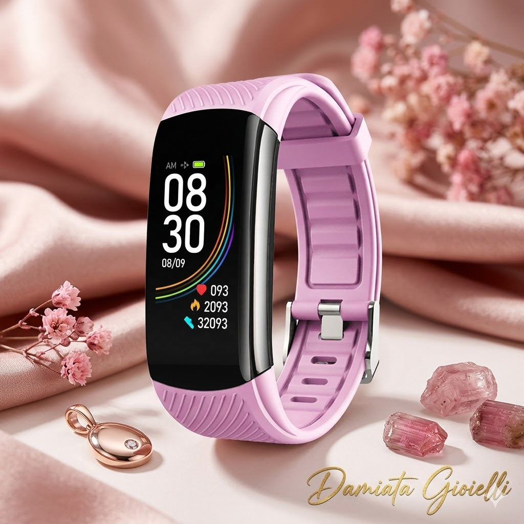 Orologio digitale donna Tecnochic in acciaio e silicone TC-C6T-06