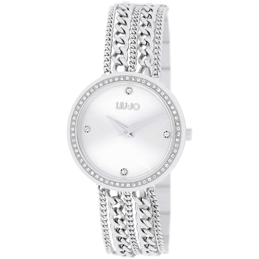 Orologio solo tempo donna Liu Jo in acciaio e zirconi TLJ1830