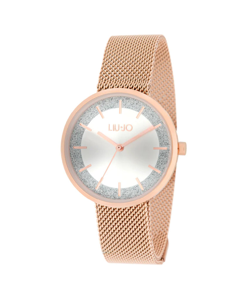 Orologio solo tempo donna Liu Jo collezione Gala in acciaio rosè TLJ2163
