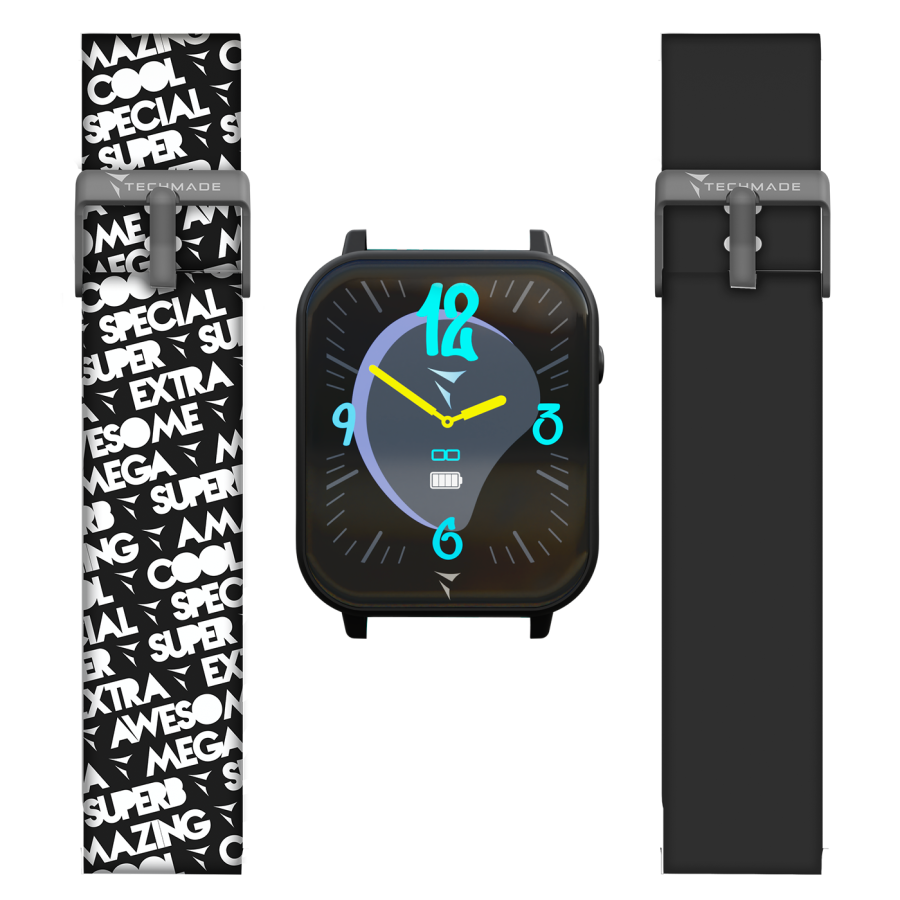 Smartwatch Techmade DREAMER in Acciaio TM-DRE-B2BKWB