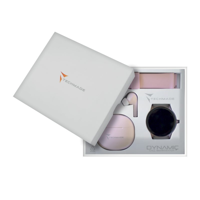 Smartwatch Techmade donna in silicone TM-DYNAMIC-BGDR
