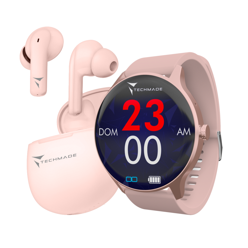 Smartwatch Techmade donna in silicone TM-DYNAMIC-BGDR