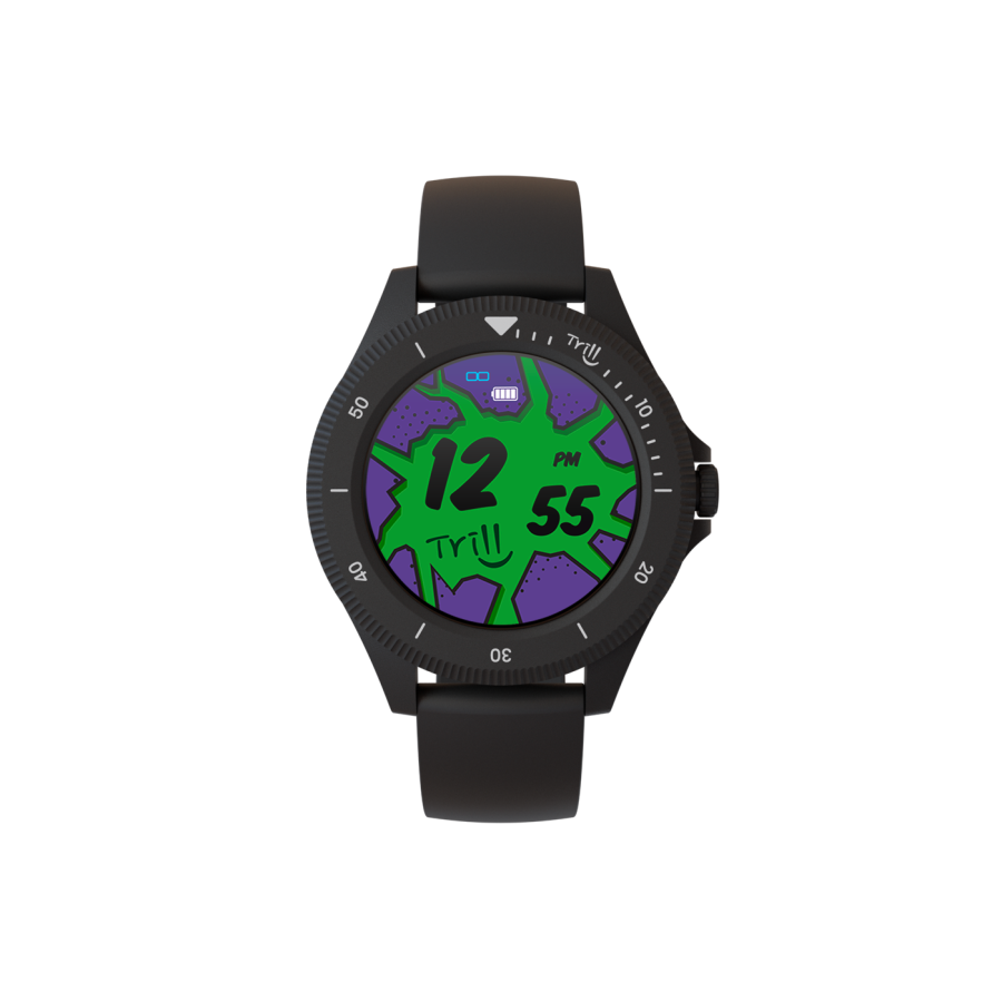 Smartwatch Techmade bambino Trill in acciaio TM-TRILL-BK