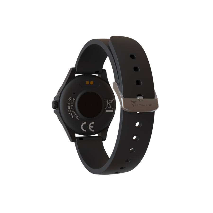 Smartwatch Techmade bambino Trill in acciaio TM-TRILL-BK