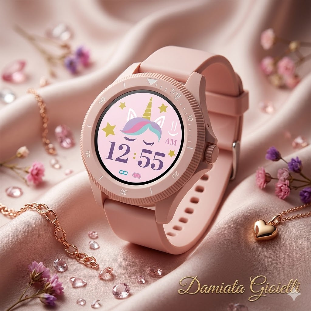 Smartwatch Techmade bambino Trill in acciaio TM-TRILL-PK