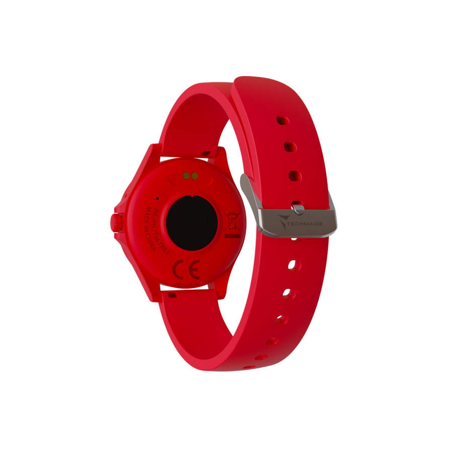 Smartwatch Techmade bambino Trill in acciaio TM-TRILL-RED