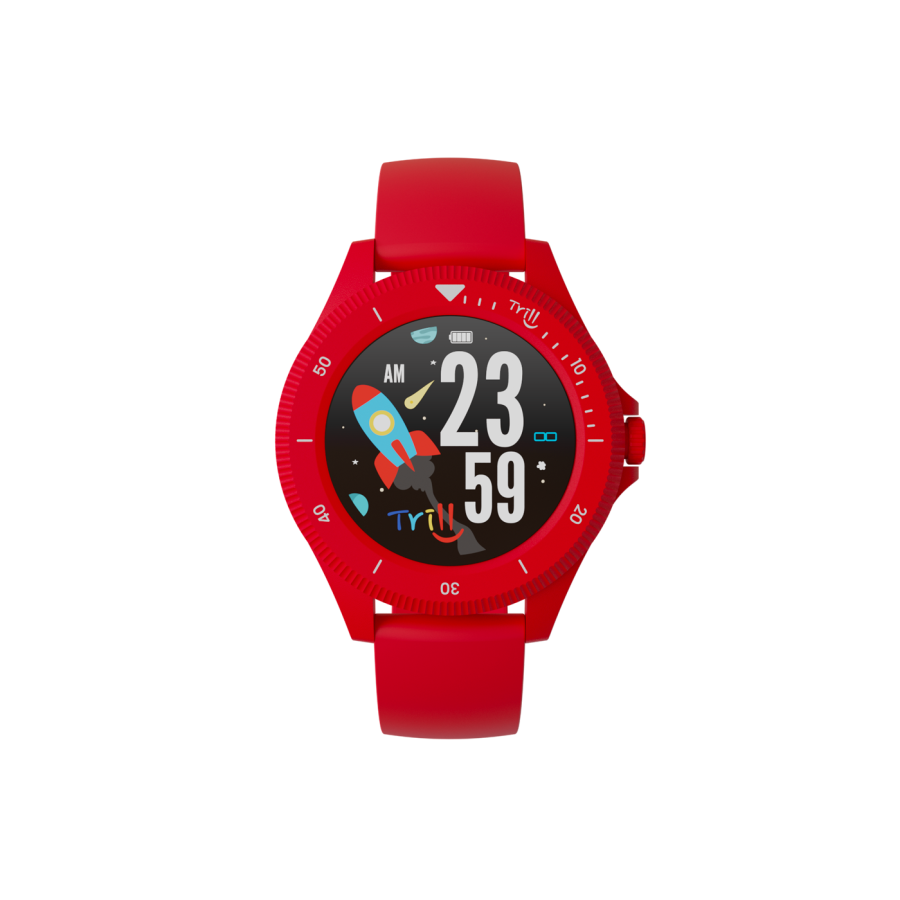 Smartwatch Techmade bambino Trill in acciaio TM-TRILL-RED
