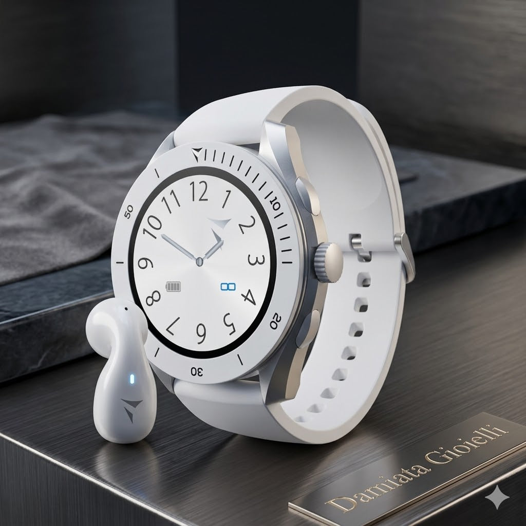 Smartwatch Techmade bambino Young in acciaio TM-YOUNG-WH