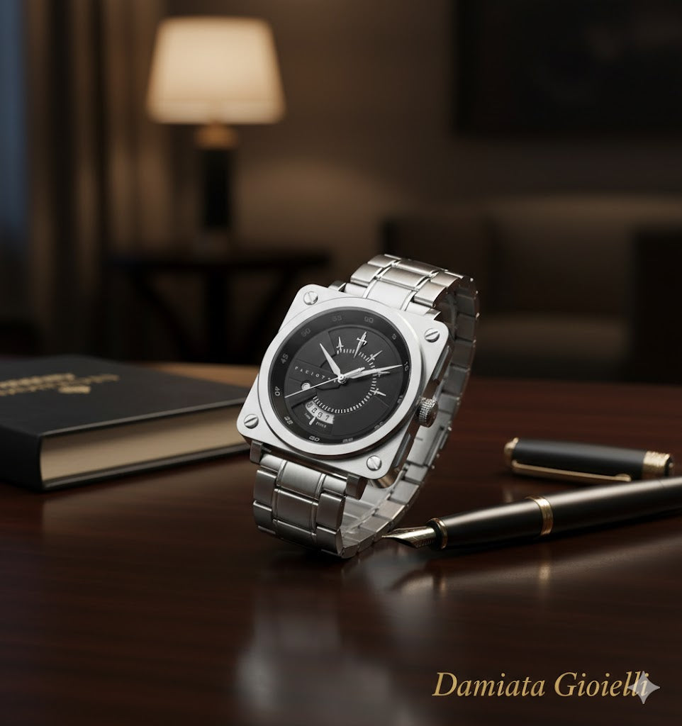 Orologio solo tempo uomo Cesare Paciotti in acciaio TSST190