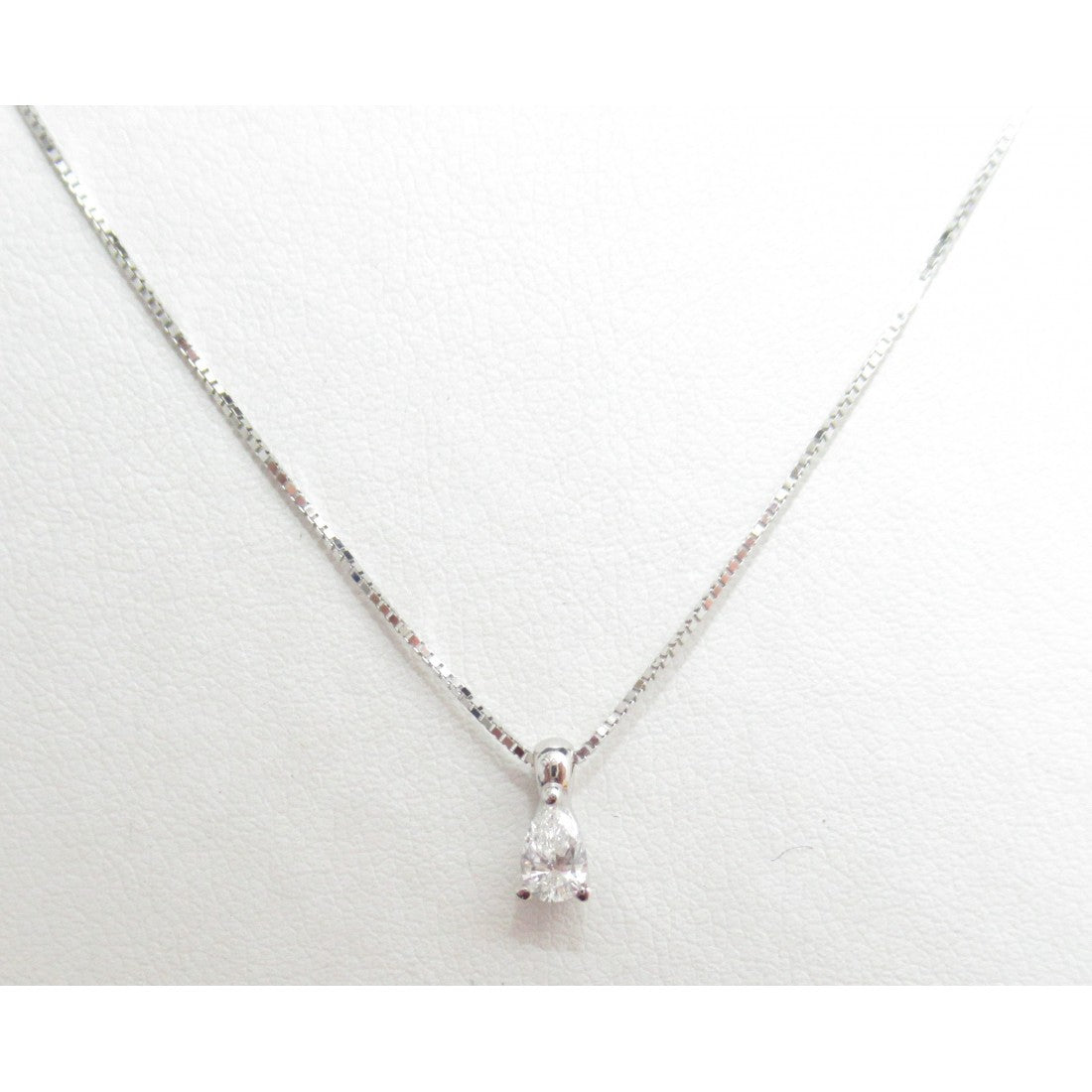 Collana punto luce donna Recarlo in oro bianco e diamante XE862/016