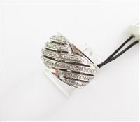 Anello fantasia donna Recarlo in oro bianco e diamanti ZD484/B