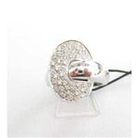 Anello fantasia donna Recarlo in oro bianco e diamanti ZL383/B