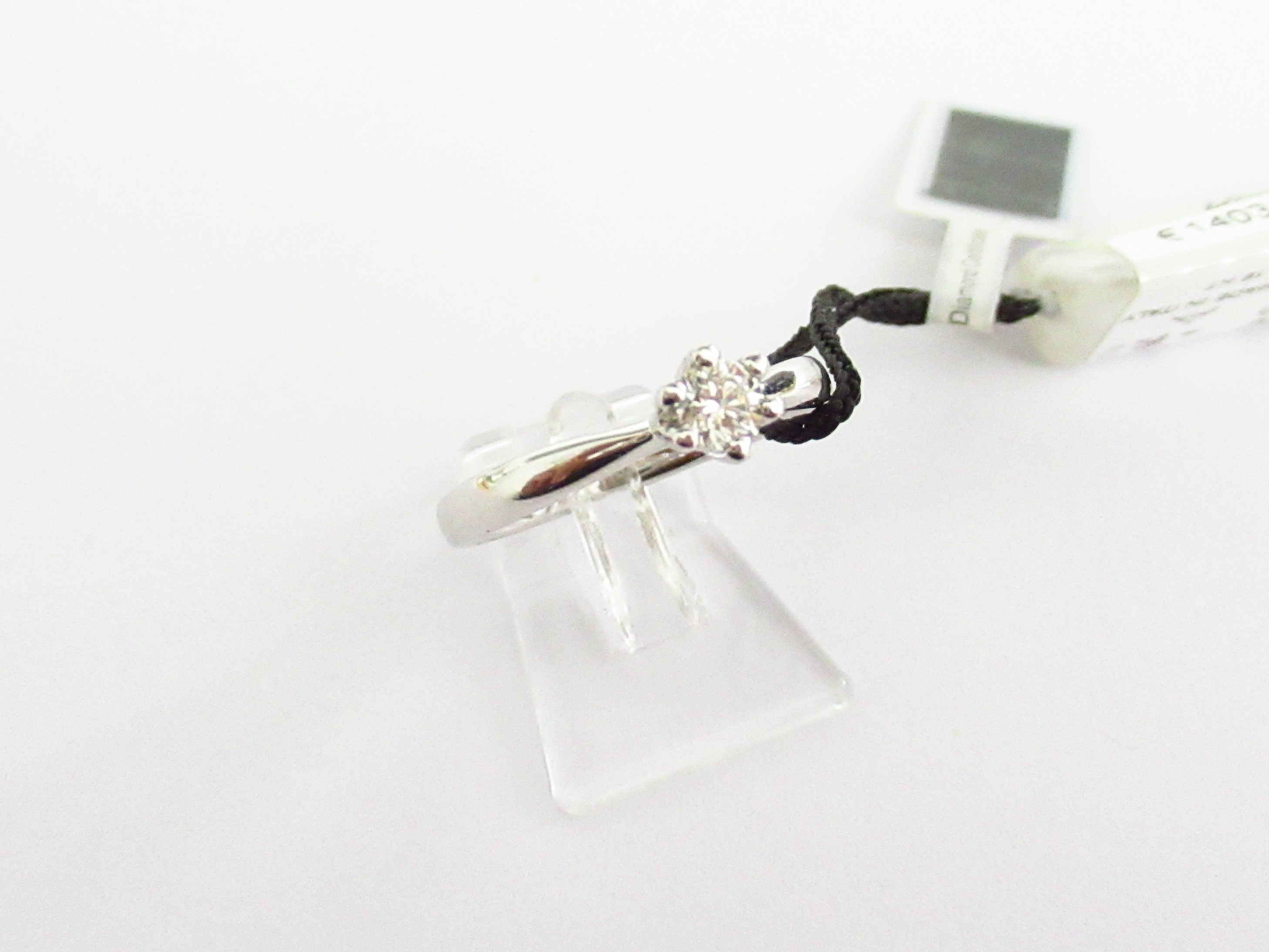 Anello solitario donna Recarlo in oro bianco e diamante ZS105/020