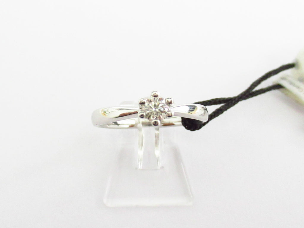 Anello solitario donna Recarlo in oro bianco e diamante ZS105/020