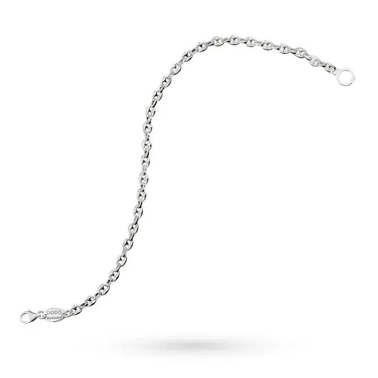 Bracciale uomo Dodo Mariani in argento lunghezza 18 centimetri A155