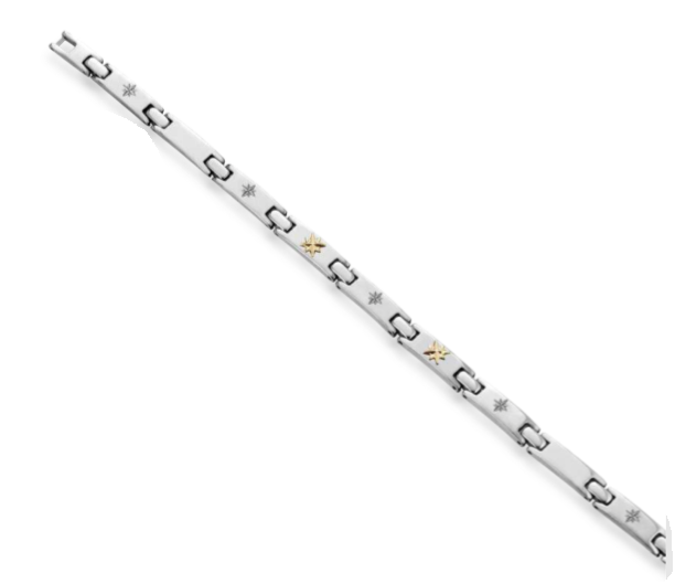 Bracciale uomo 1ONE in acciaio A2390