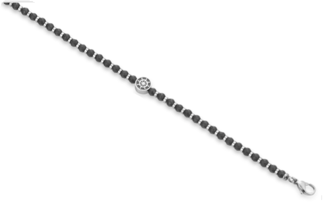 Bracciale uomo 1ONE in acciaio bicolore A2541
