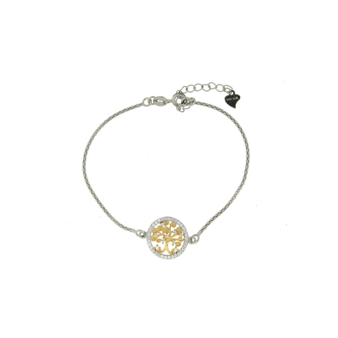 Bracciale albero della vita donna Urania Preziosi in argento e zirconi B0386RHG