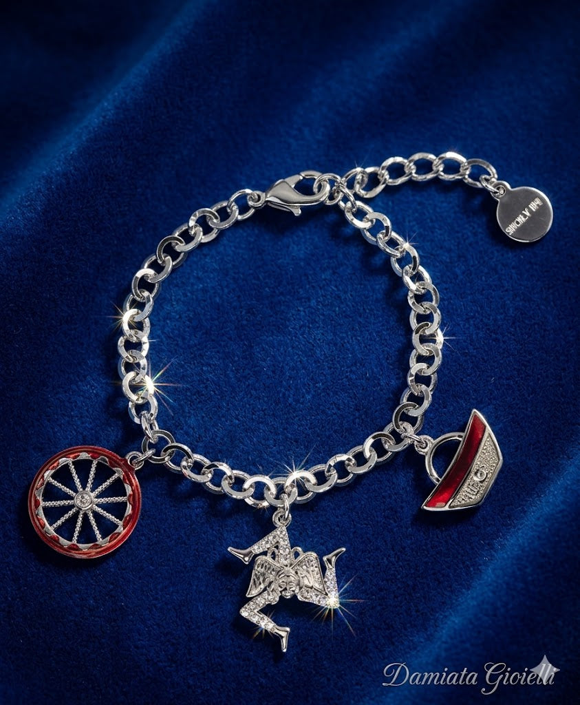 Bracciale donna Sicily In in lega metallica e zirconi BC101B