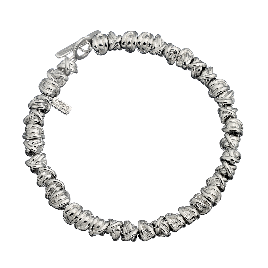 Bracciale unisex Dodo Mariani in argento lunghezza 18 centimetri BR110/18
