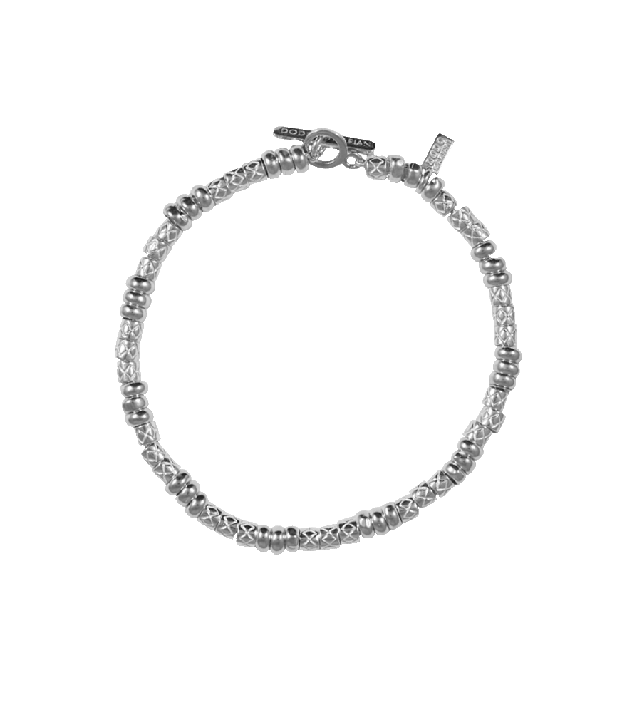 Bracciale unisex Dodo Mariani in argento lunghezza 18 centimetri BR91/18