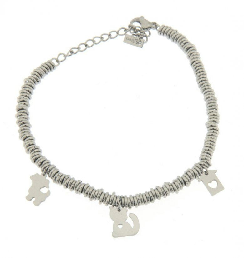 Bracciale donna Urania Preziosi in acciaio BRAF081