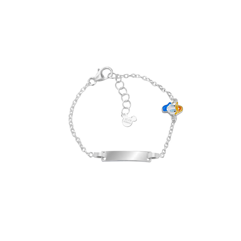 Bracciale Disney bambino in argento raffigurante Paperino BS00098SL-47.CS