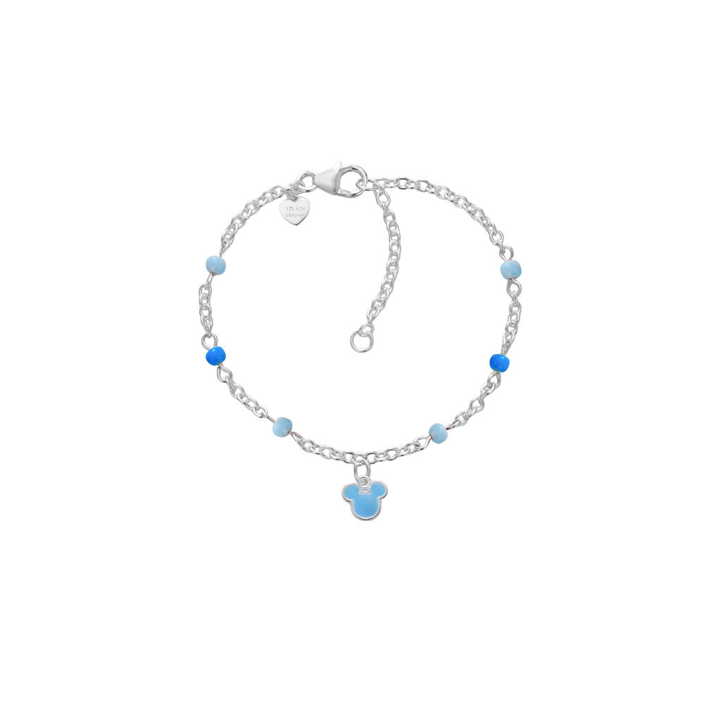 Bracciale Disney bambino in argento raffigurante Topolino BS00103SL-47.CS