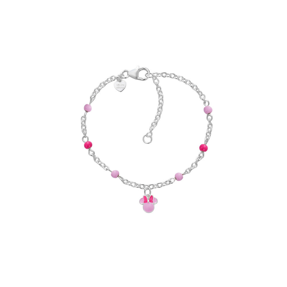 Bracciale Disney bambina in argento raffigurante Minnie BS00104SL-47.CS