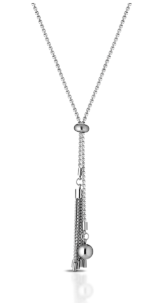 Collana saliscendi donna 1ONE in acciaio C1503