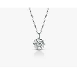 Collana donna Lucciole Gioielli in oro bianco e diamanti CIOBLOOM/1