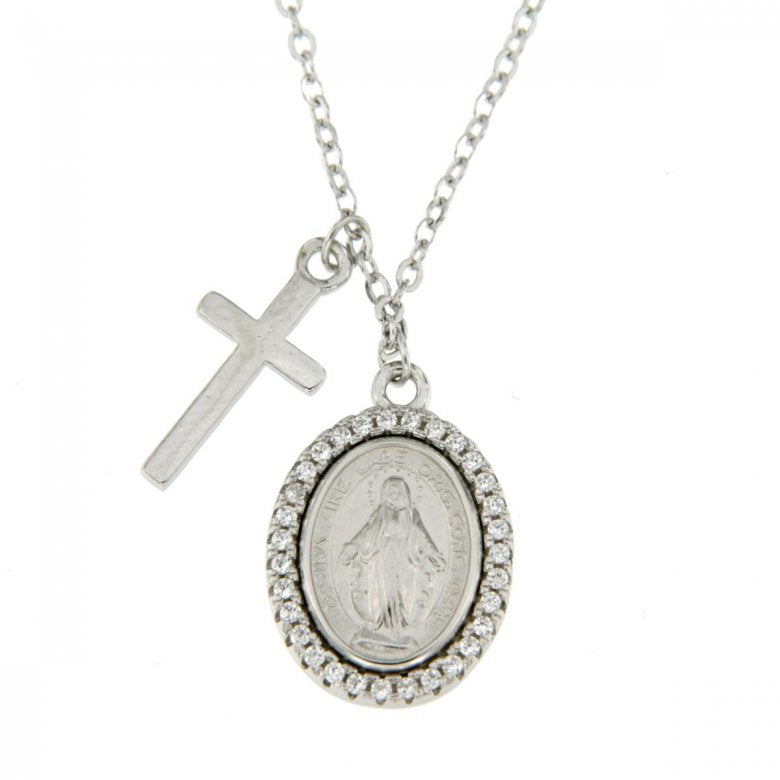 Collana donna Urania Preziosi in argento e zirconi CL0117