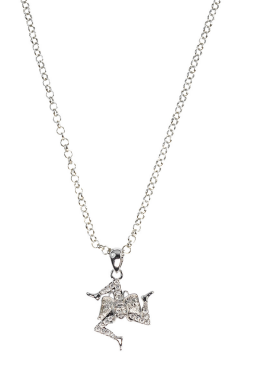 Collana donna Sicily In in lega metallica e zirconi CL121B
