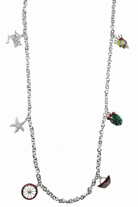 Collana lunga donna Sicily In in lega metallica CL127B