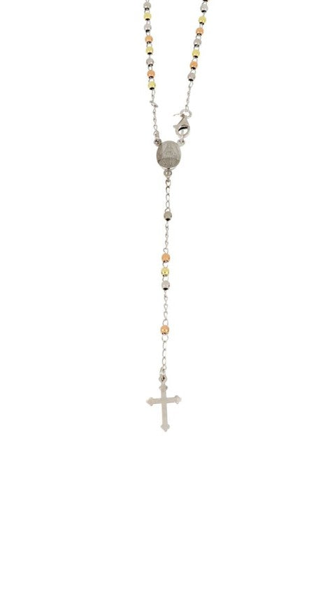Collana rosario unisex Urania Preziosi in argento CLR3011